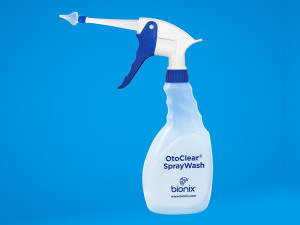 OtoClear and SprayWash bottle